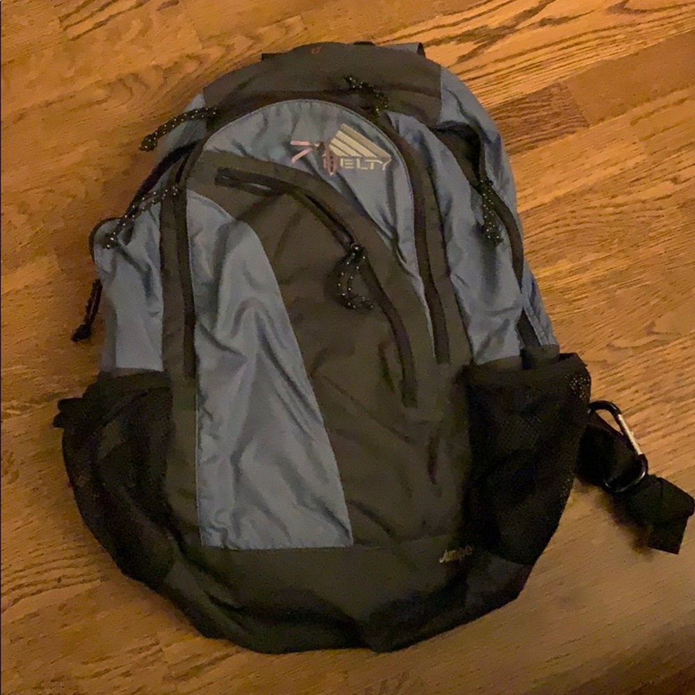 Blue and Green Kelty Backpack